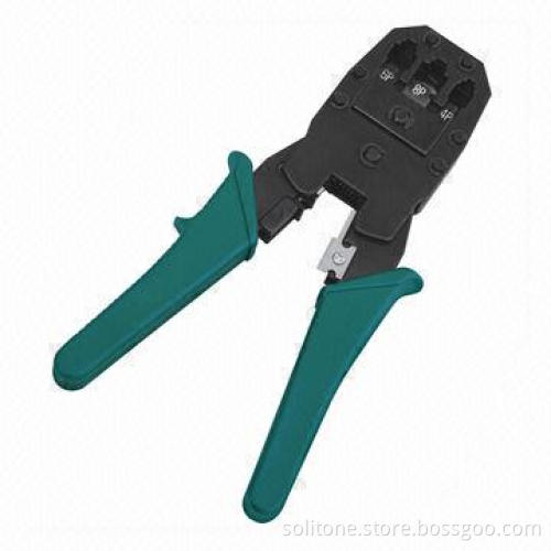 Crimping Tool for 8P8C/RJ45, 6P6C/RJ12, 6P4C/RJ11